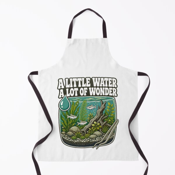 Item preview, A Little Water A Lot of Wonder Aquascaping Art designed and sold by CheerfulNest.