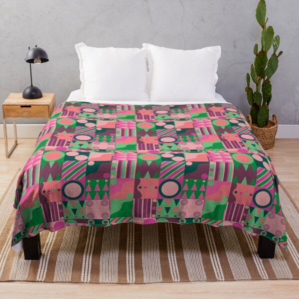 Item preview, Retro Quilt 2 (Small Pattern) designed and sold by SyPhelan.