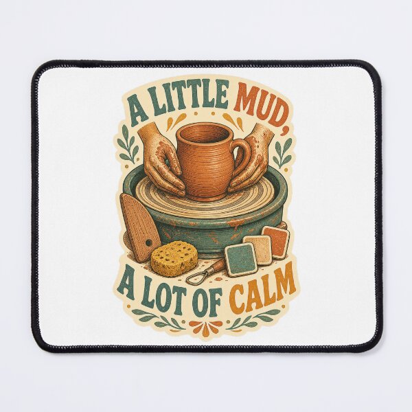Item preview, A Little Mud A Lot of Calm Pottery Art designed and sold by CheerfulNest.