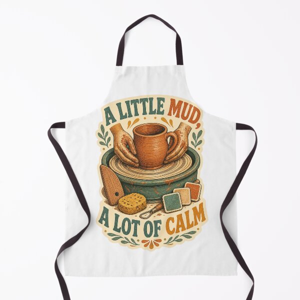 Item preview, A Little Mud A Lot of Calm Pottery Art designed and sold by CheerfulNest.