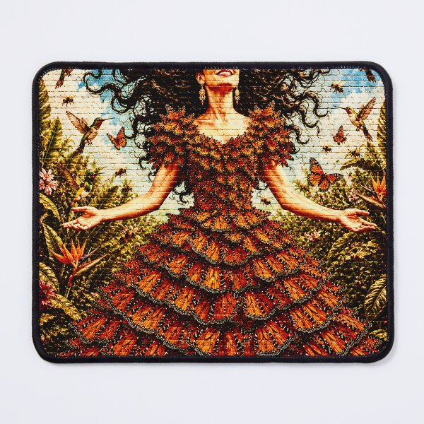 Item preview, Butterfly Brick Mural Frida designed and sold by reggiemercedes.