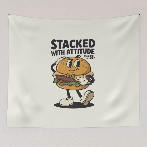Item preview, Stacked With Attitude designed and sold by HoopeStylee.