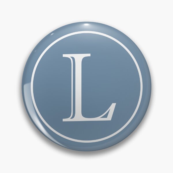 Item preview, Initial Letter L Classic Circle designed and sold by Jeallan Designs.