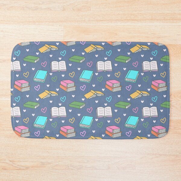 Item preview, Booked With Love Colorful Books Blue designed and sold by CI Creative Design LLC.