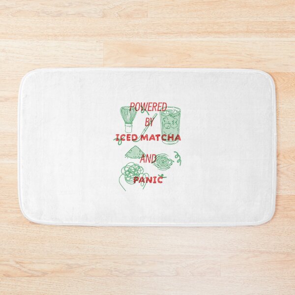 Item preview, ICED MATCHA AND PANIC  designed and sold by lorum studio .