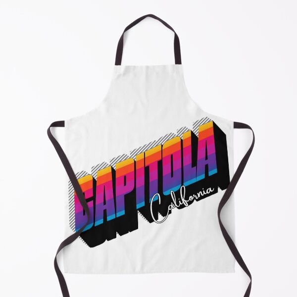 Item preview, Capitola California Retro Sunset 80s Vintage Travel T-Shirt Design designed and sold by DonnaRaine.