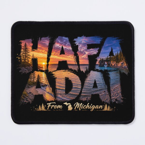 Item preview, Håfa Adai from Michigan: Great Lakes Sunset Spirit designed and sold by BlissBlvdShop.