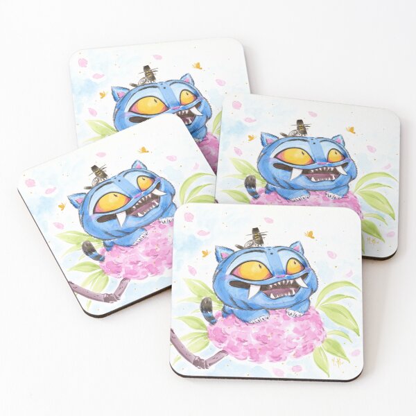 Item preview, Derpy Tiger Cherry Blossoms designed and sold by Pencil4Paper.