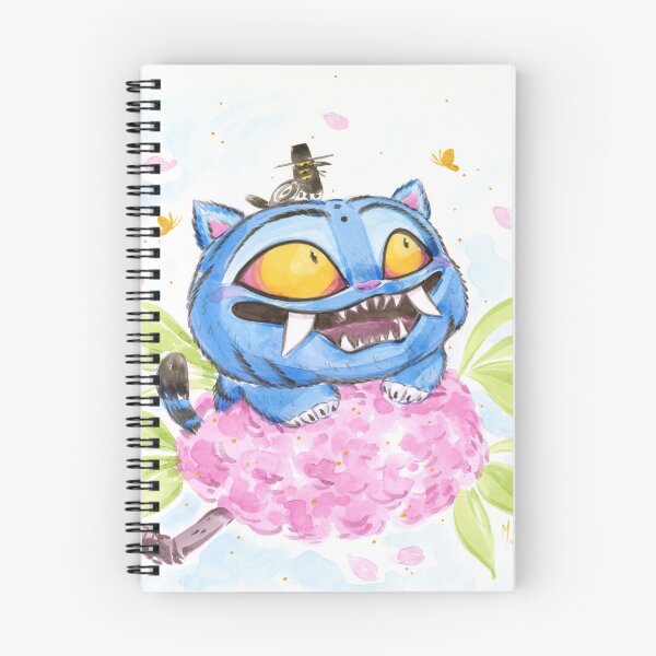 Item preview, Derpy Tiger Cherry Blossoms designed and sold by Pencil4Paper.