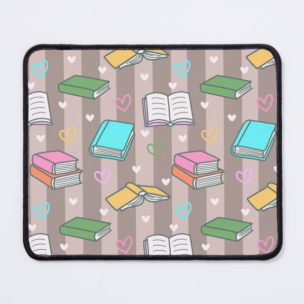 Item preview, Booked With Love Colorful Books Stripes designed and sold by CI Creative Design LLC.