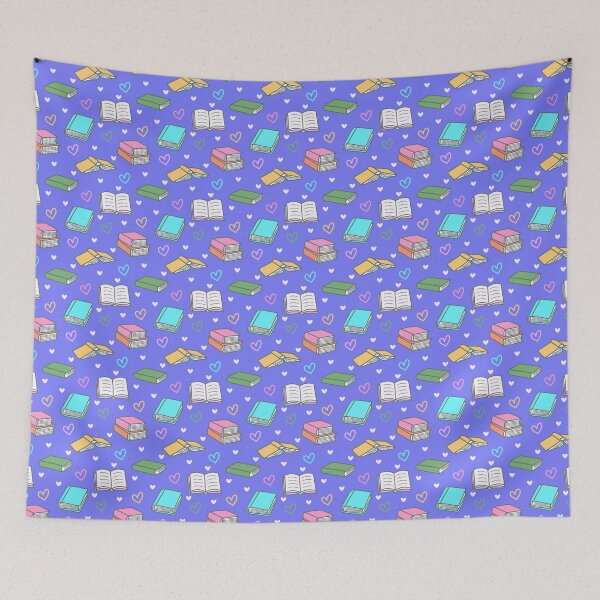 Item preview, Booked With Love Colorful Books Purple designed and sold by CI Creative Design LLC.