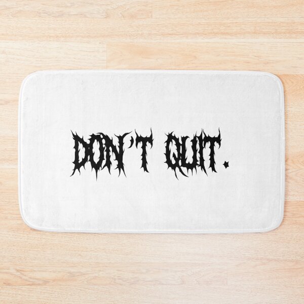 Item preview, DON'T QUIT heavy font designed and sold by HerrArqan ⭐️⭐️⭐️⭐️.