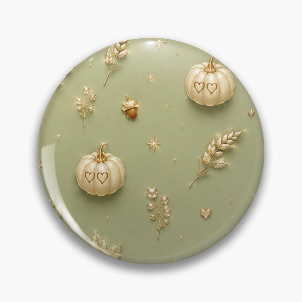Item preview, Elegant Sage Thanksgiving Pattern – Cream & Gold Autumn Mug designed and sold by HO•Designs.