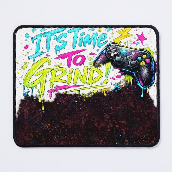 Item preview, It’s Time To Grind Gaming designed and sold by VYBORA Studio.