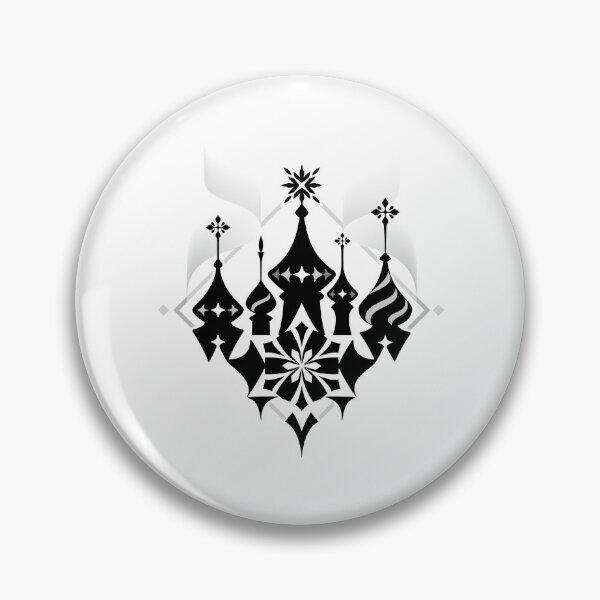 Item preview, Snezhnaya logo Genshin Impact designed and sold by damomonkey.
