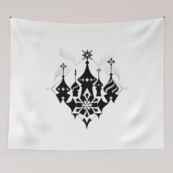 Item preview, Snezhnaya logo Genshin Impact designed and sold by damomonkey.