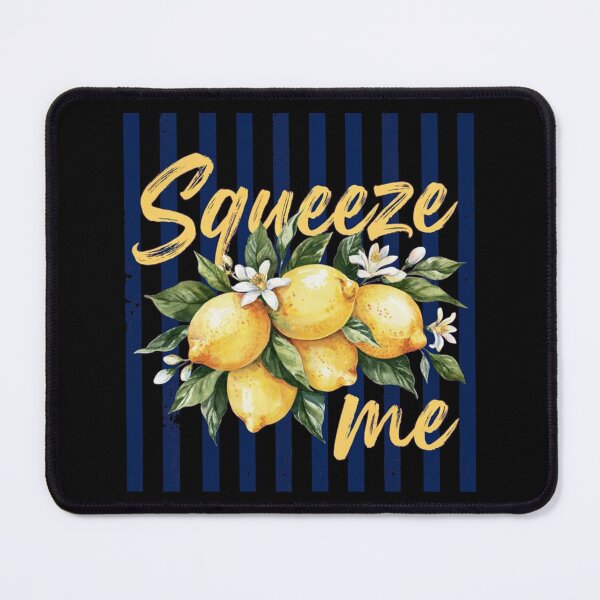 Item preview, Squeeze Me Lemon Quote Cute Citrus Fruit Summer Pun designed and sold by Dabbing Turtle Designs.