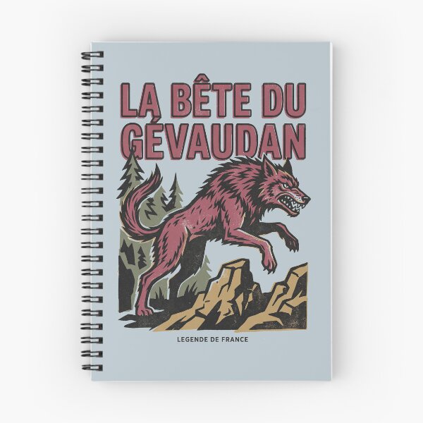 Item preview, Beast of Gevaudan La Bete du Gevaudan French Cryptid Vintage Graphic designed and sold by KiwiRider.