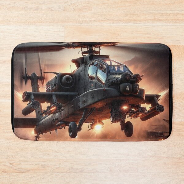 Item preview, American military  Apache Attack Helicopter designed and sold by JALNERVION SHOP.