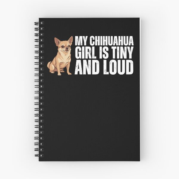 Item preview, My Chihuahua Girl Is Tiny And Loud Dog Joke designed and sold by ShirTomDesigns.