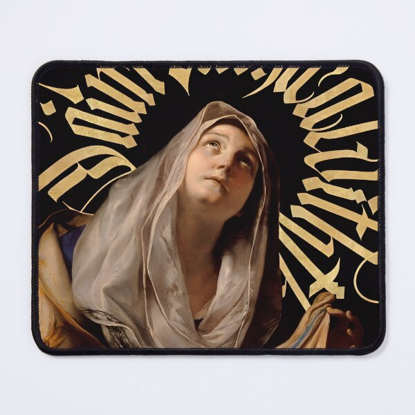 Item preview, Saint Veronica Classical Oil Painting Gold Gothic designed and sold by iconiicc.