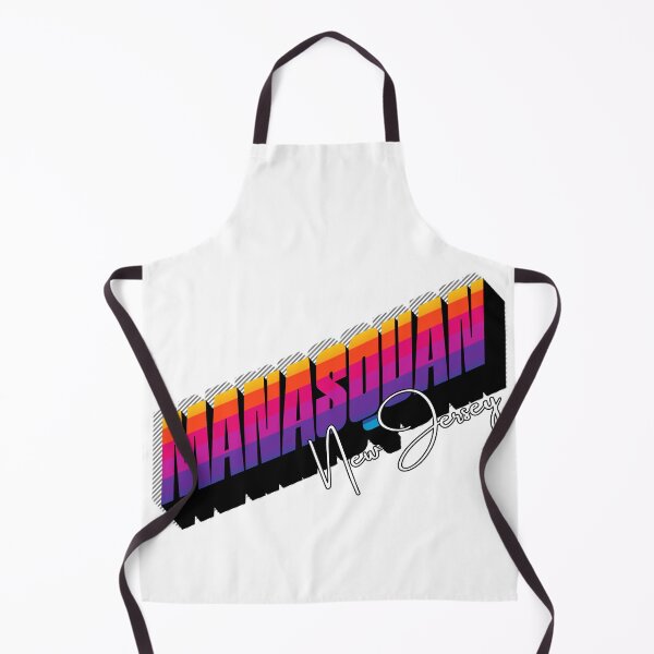 Item preview, Manasquan New Jersey Retro Sunset 80s Vintage Travel T-Shirt Design designed and sold by DonnaRaine.