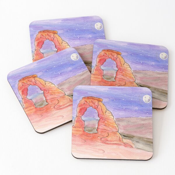 Item preview, Delicate Arch by night designed and sold by Marinassol Shop.