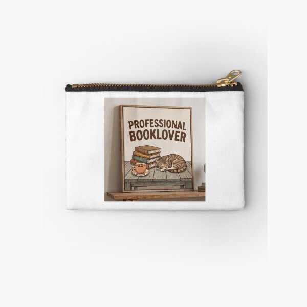 Item preview, ⁠Professional Booklover Funny Cat Reading Books Throw Blanket designed and sold by Julia9632.