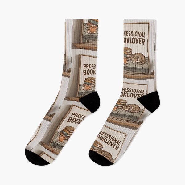 Item preview, ⁠Professional Booklover Funny Cat Reading Books Throw Blanket designed and sold by Julia9632.