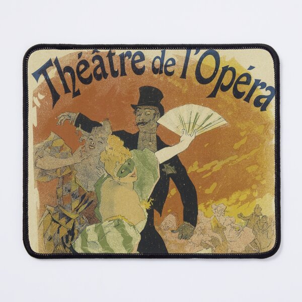 Item preview, Theatre del Opera 1896 - 1896 Théâtre de l’Opéra Poster, Jules Chéret Art Nouveau Carnival Print, French Belle Époque Wall Art, Paris Lovers designed and sold by RickE.