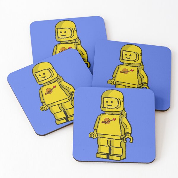 Item preview, Yellow Spaceman Minifigure designed and sold by SombreroDoodles.