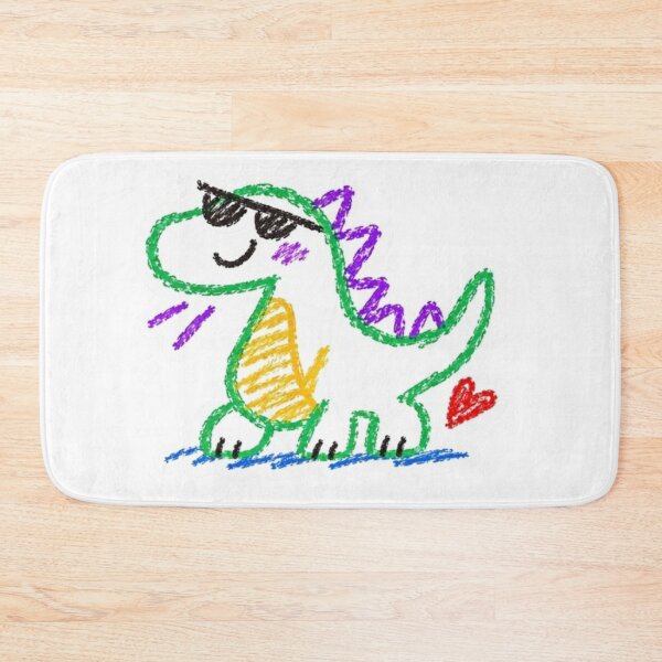 Item preview, Playful Crayon Dinosaur designed and sold by Snurly.