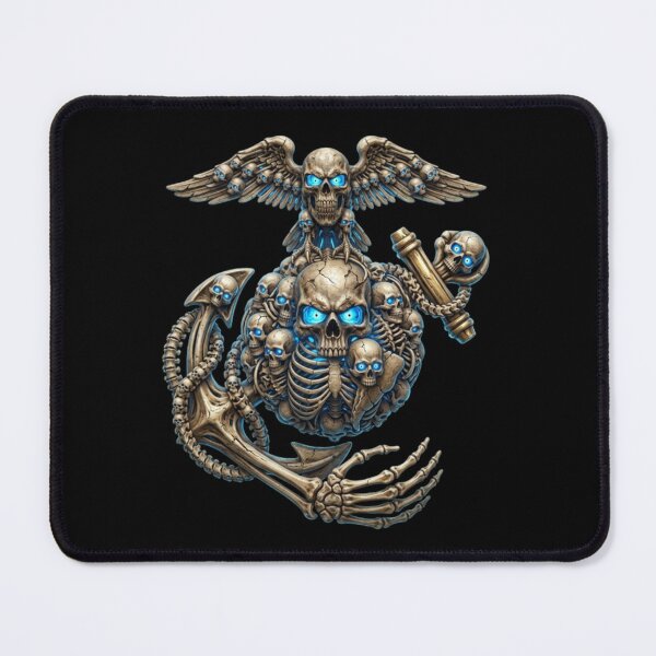 Item preview, Eagle Globe and Anchor Skull designed and sold by InkShiftLabs.