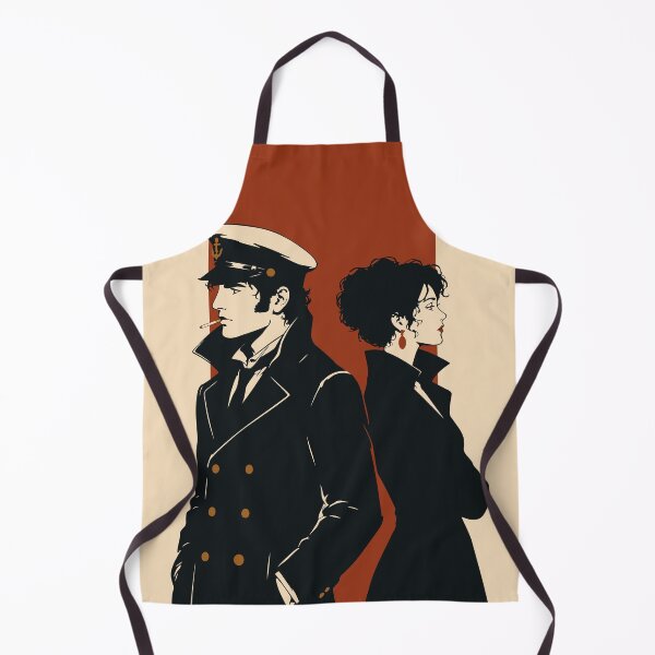 Item preview, Corto Maltese Inspired Art Print | Romantic Sailor Couple Decor | Vintage Comic Art designed and sold by Studio pod Burom.