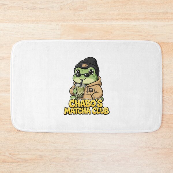 Item preview, Chabo's Matcha Club - Cool Frog Drinking Matcha Streetwear designed and sold by Csaba1983.