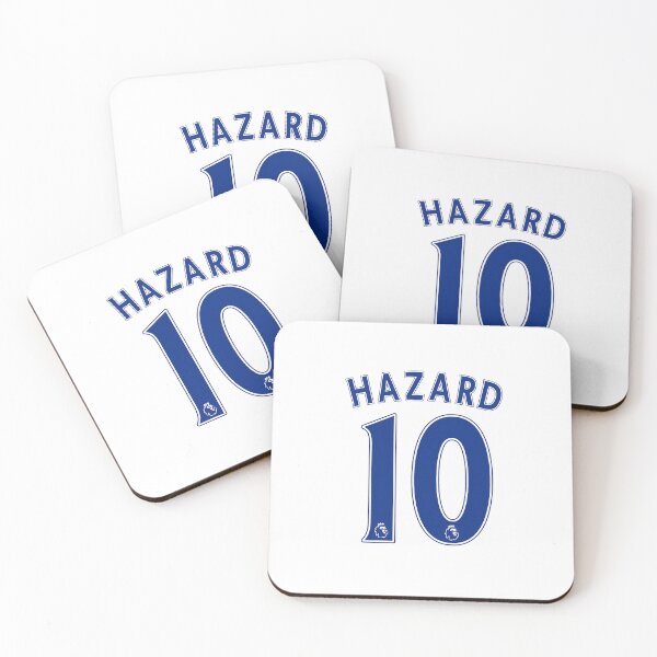 Item preview, Eden Hazard Chelsea FC Jersey Name & Number designed and sold by FanFueledStickers.