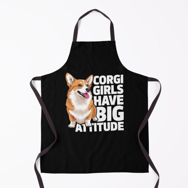 Item preview, Corgi Dog Corgi Girls Have Big Attitude designed and sold by ShirTomDesigns.