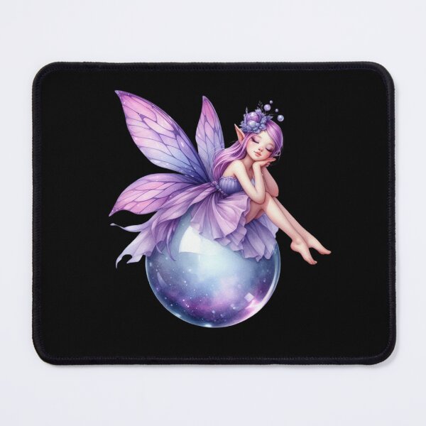 Item preview, Purple Fairy Resting on Orb designed and sold by jierrfan.