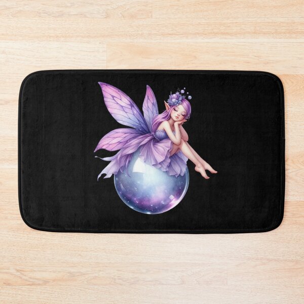 Item preview, Purple Fairy Resting on Orb designed and sold by jierrfan.