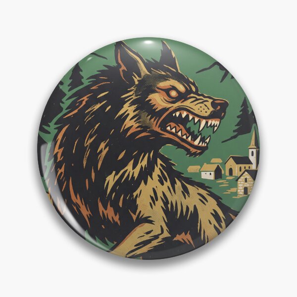 Item preview, Beast of Gevaudan La Bete du Gevaudan French Legend Poster designed and sold by KiwiRider.