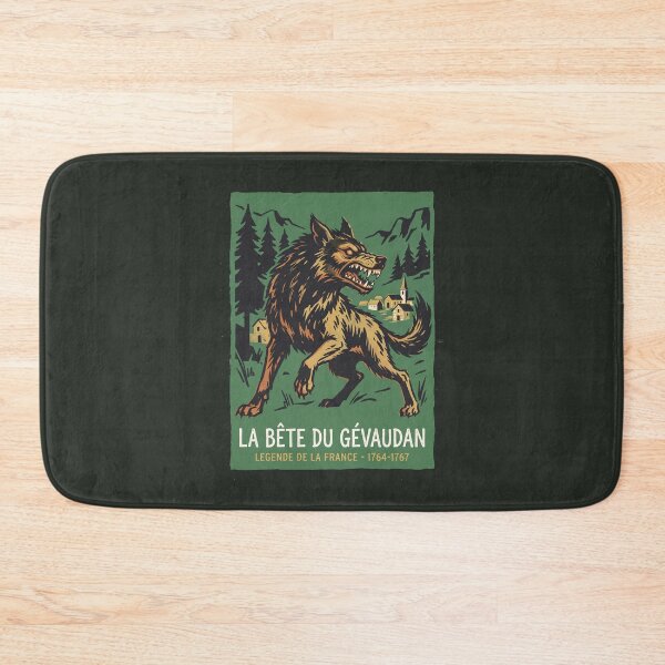 Item preview, Beast of Gevaudan La Bete du Gevaudan French Legend Poster designed and sold by KiwiRider.