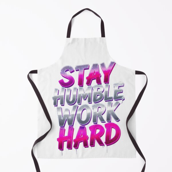 Item preview, Stay Humble Work Hard Pink Chrome Graffiti designed and sold by LC&LCPlatform.