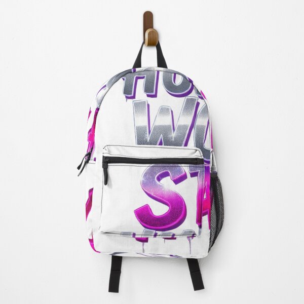 Item preview, Stay Humble Work Hard Pink Chrome Graffiti designed and sold by LC&LCPlatform.