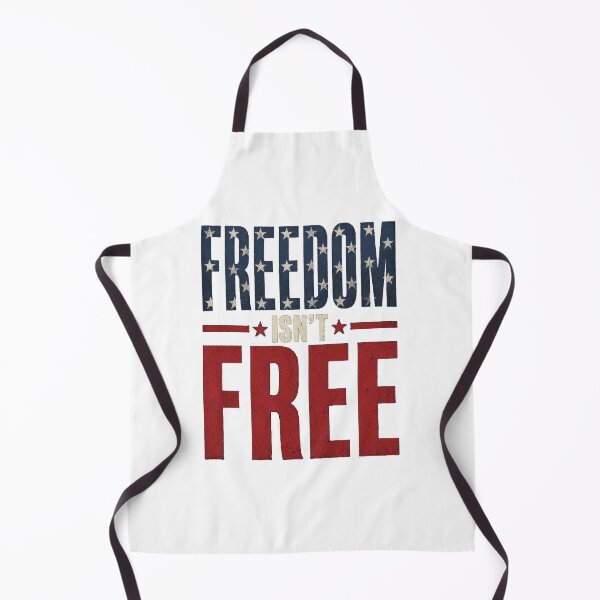 Item preview, Freedom Isn't Free Patriotic Typography designed and sold by Infinityspark.