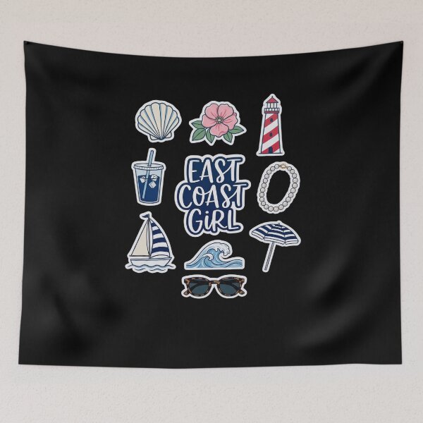 Item preview, East Coast Coastal Lifestyle Nautical Beach Design designed and sold by snowry.