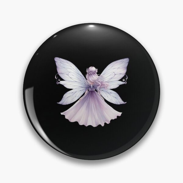 Item preview, Elegant Fairy with Lavender Wings designed and sold by jierrfan.