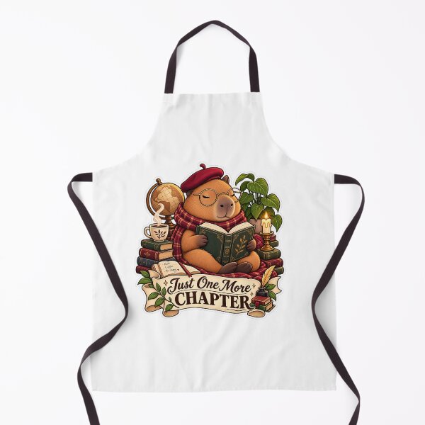 Item preview, Cute Dark Academia Capybara Reading Book Sticker designed and sold by ismai6.