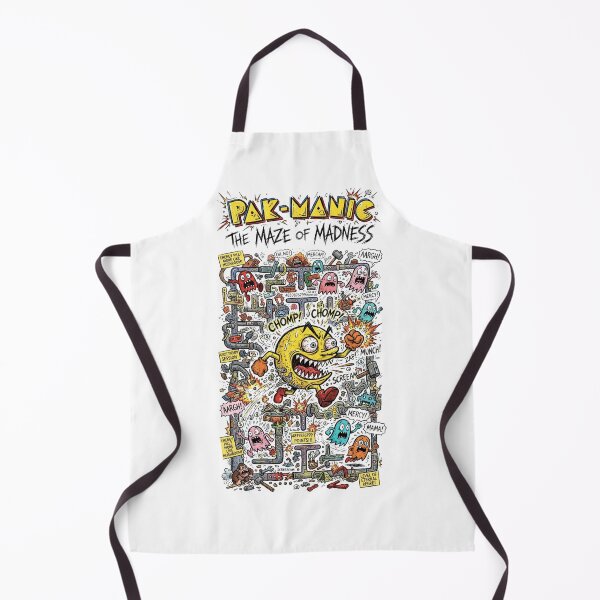 Item preview, Pak-Manic The Maze of Madness Retro Arcade Graphic Tee designed and sold by jhgjykuo.