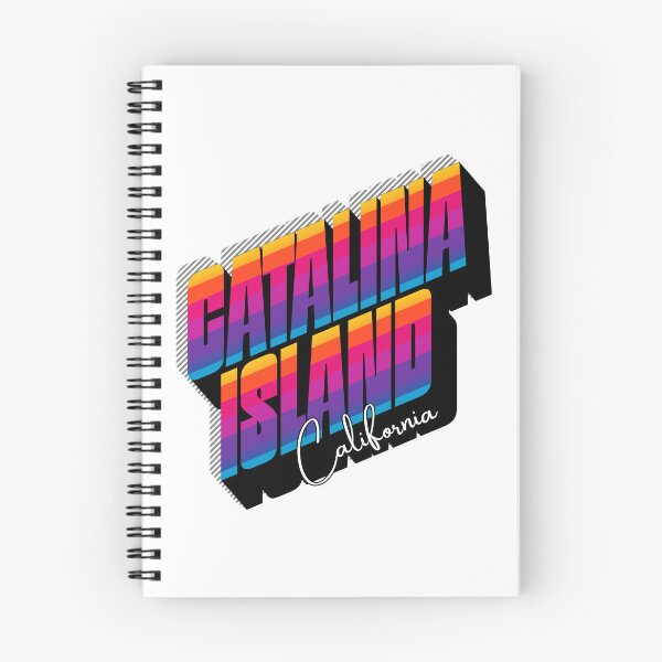 Item preview, Catalina Island California Retro Sunset 80s Vintage Travel T-Shirt Design designed and sold by DonnaRaine.