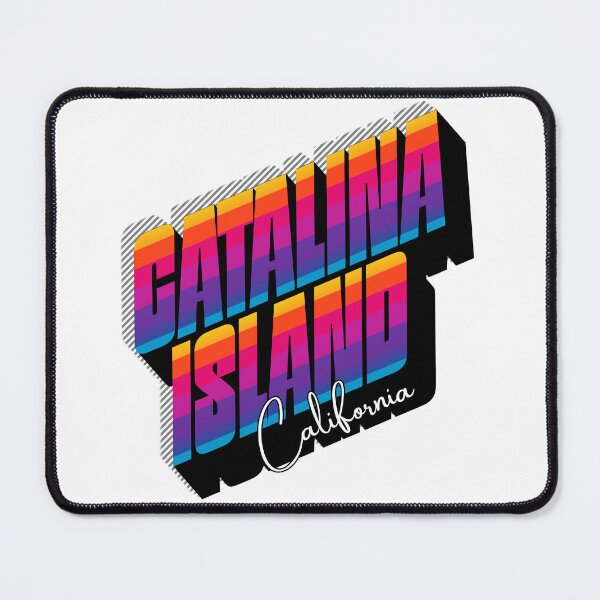 Item preview, Catalina Island California Retro Sunset 80s Vintage Travel T-Shirt Design designed and sold by DonnaRaine.